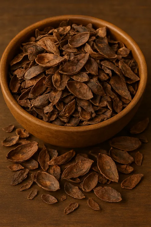 Cocoa shells, husks, skins and other cocoa waste